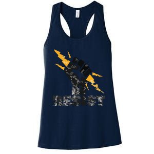 Resist | Resist Fist And Equal Right Women's Racerback Tank