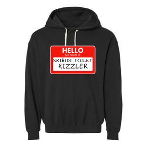 Rizzler Rizz Funny Memes Internet Memes Gen Z Garment-Dyed Fleece Hoodie