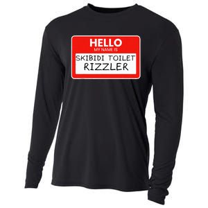 Rizzler Rizz Funny Memes Internet Memes Gen Z Cooling Performance Long Sleeve Crew