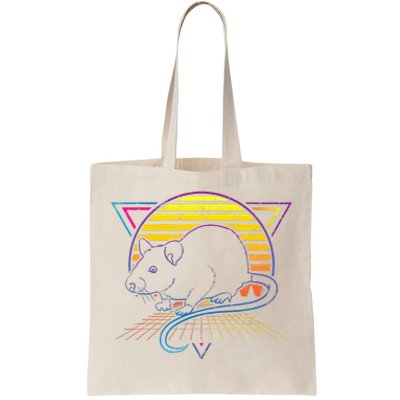 Retro Rat For Rat Lover Tote Bag