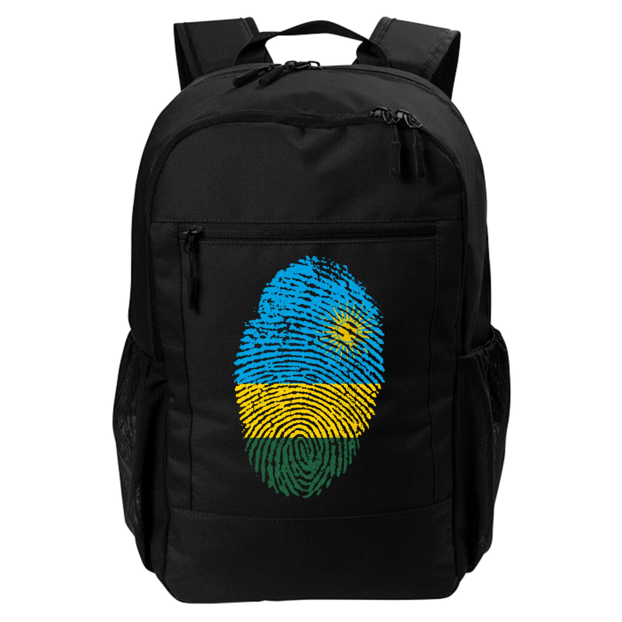 Rwanda Rwandan Flag Patriotic Pride Heritage Gift Backpack