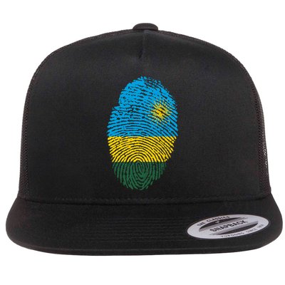 Rwanda Rwandan Flag Patriotic Pride Heritage Gift Flatbill Hat