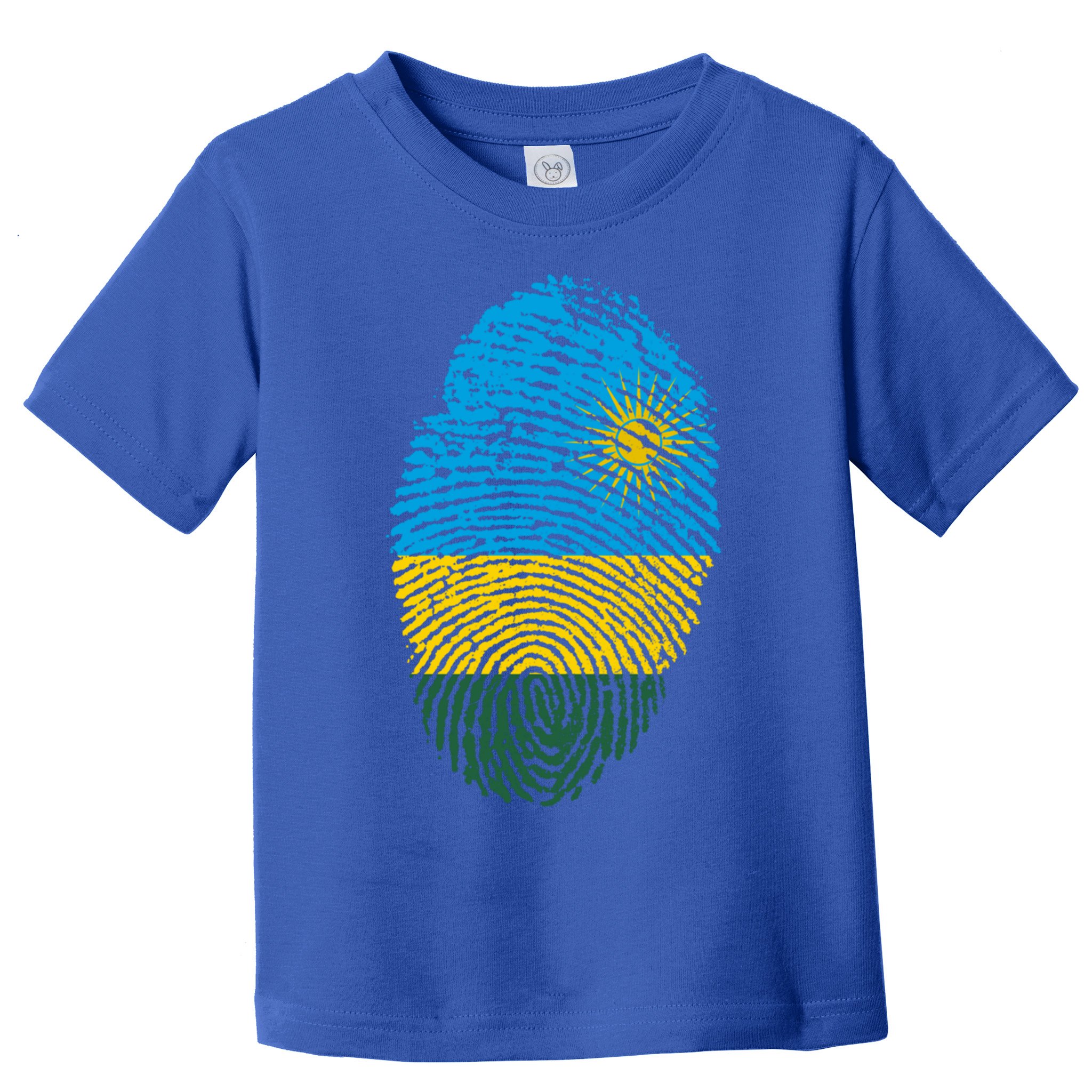 Rwanda Rwandan Flag Patriotic Pride Heritage Gift Toddler T-Shirt