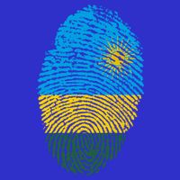 Rwanda Rwandan Flag Patriotic Pride Heritage Gift Kids T-Shirt