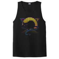 Retro Rat For Rat Lover PosiCharge Competitor Tank