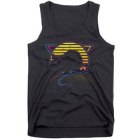 Retro Rat For Rat Lover Tank Top