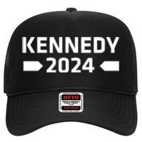 RFK Robert F Kennedy Jr For President 2024 High Crown Mesh Back Trucker Hat