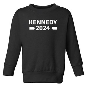 RFK Robert F Kennedy Jr For President 2024 Toddler Sweatshirt