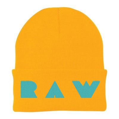 Raw Raw Foods Vegan Vegetarian Knit Cap Winter Beanie