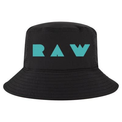 Raw Raw Foods Vegan Vegetarian Cool Comfort Performance Bucket Hat