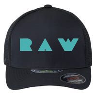 Raw Raw Foods Vegan Vegetarian Flexfit Unipanel Trucker Cap