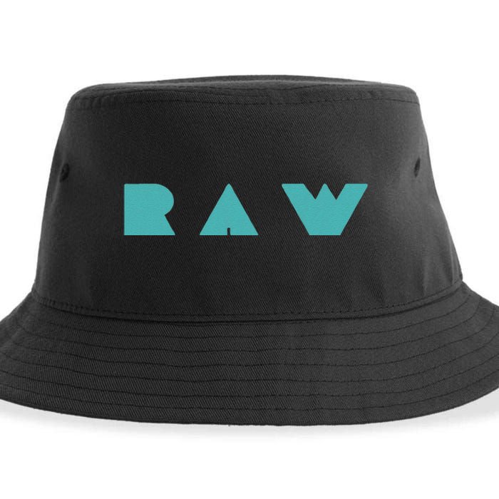 Raw Raw Foods Vegan Vegetarian Sustainable Bucket Hat