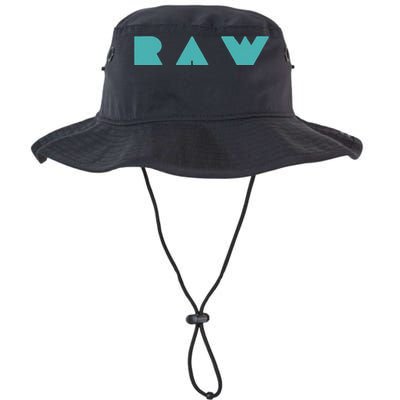 Raw Raw Foods Vegan Vegetarian Legacy Cool Fit Booney Bucket Hat