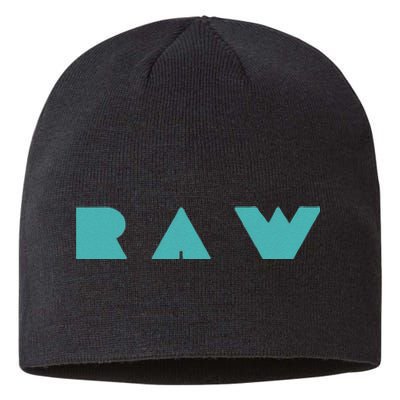 Raw Raw Foods Vegan Vegetarian Sustainable Beanie