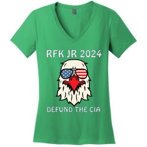 RFK Robert F Kennedy Jr For President 2024 Women's V-Neck T-Shirt