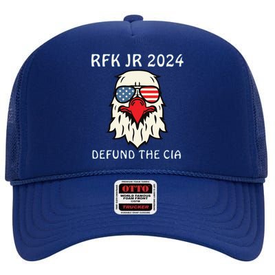 RFK Robert F Kennedy Jr For President 2024 High Crown Mesh Back Trucker Hat