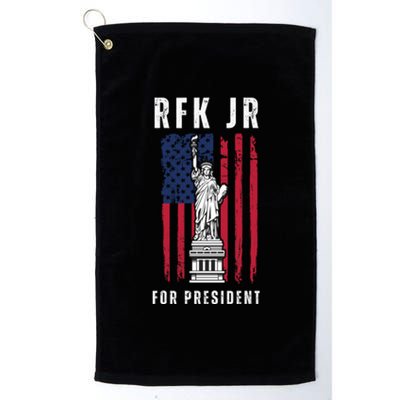 RFK Robert F Kennedy Jr For President 2024 Platinum Collection Golf Towel