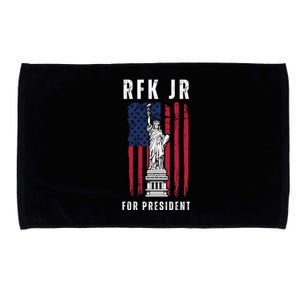 RFK Robert F Kennedy Jr For President 2024 Microfiber Hand Towel