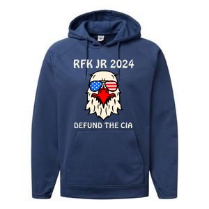 RFK Robert F Kennedy Jr For President 2024 Performance Fleece Hoodie