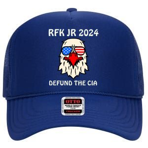 RFK Robert F Kennedy Jr For President 2024 High Crown Mesh Back Trucker Hat