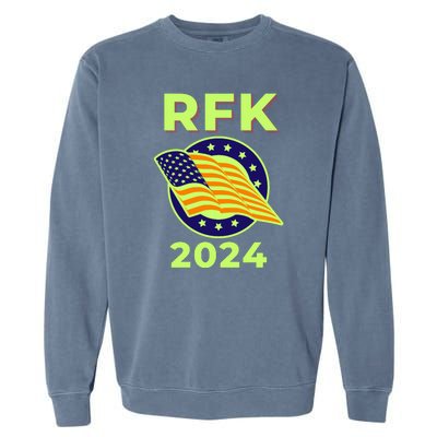 RFK Robert F Kennedy Jr For President 2024 Garment-Dyed Sweatshirt