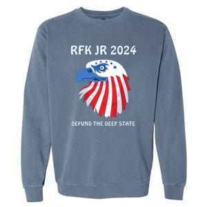 RFK Robert F Kennedy Jr For President 2024 Garment-Dyed Sweatshirt