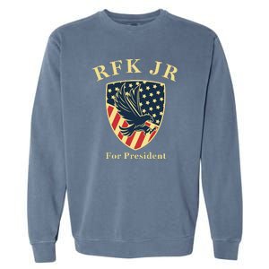 RFK Robert F Kennedy Jr For President 2024 Garment-Dyed Sweatshirt