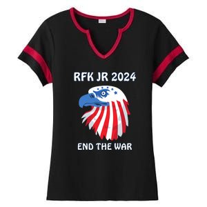 RFK Robert F Kennedy Jr For President 2024 Ladies Halftime Notch Neck Tee