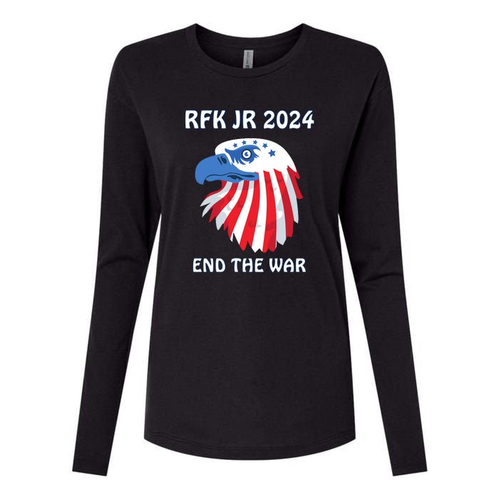 RFK Robert F Kennedy Jr For President 2024 Womens Cotton Relaxed Long Sleeve T-Shirt