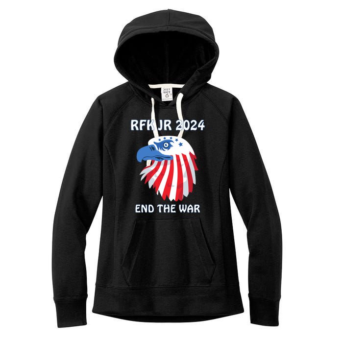 RFK Robert F Kennedy Jr For President 2024 Women's Fleece Hoodie