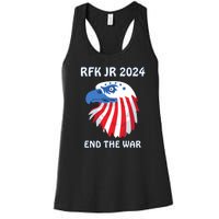 RFK Robert F Kennedy Jr For President 2024 Women's Racerback Tank