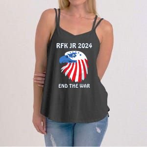 RFK Robert F Kennedy Jr For President 2024 Women's Strappy Tank