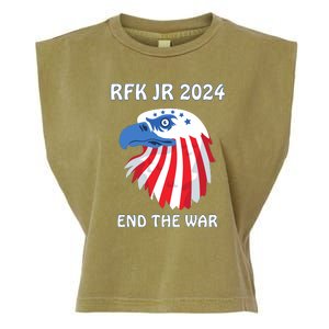 RFK Robert F Kennedy Jr For President 2024 Garment-Dyed Women's Muscle Tee