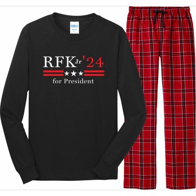 RFK Robert F Kennedy Jr For President 2024 Long Sleeve Pajama Set