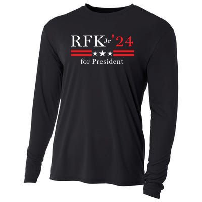 RFK Robert F Kennedy Jr For President 2024 Cooling Performance Long Sleeve Crew