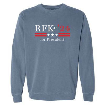 RFK Robert F Kennedy Jr For President 2024 Garment-Dyed Sweatshirt