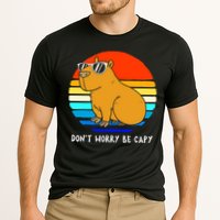 Retro Rodent Funny Capybara Dont Be Worry Be Capy Performance Shirt
