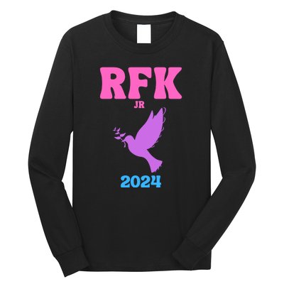 RFK Robert F Kennedy Jr For President 2024 Long Sleeve Shirt