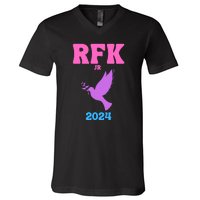 RFK Robert F Kennedy Jr For President 2024 V-Neck T-Shirt