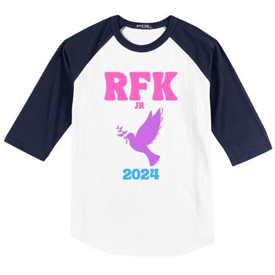 RFK Robert F Kennedy Jr For President 2024 Baseball Sleeve Shirt