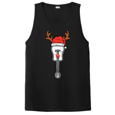 Rockin' Reindeer Festive Guitar Music for Christmas PosiCharge Competitor Tank