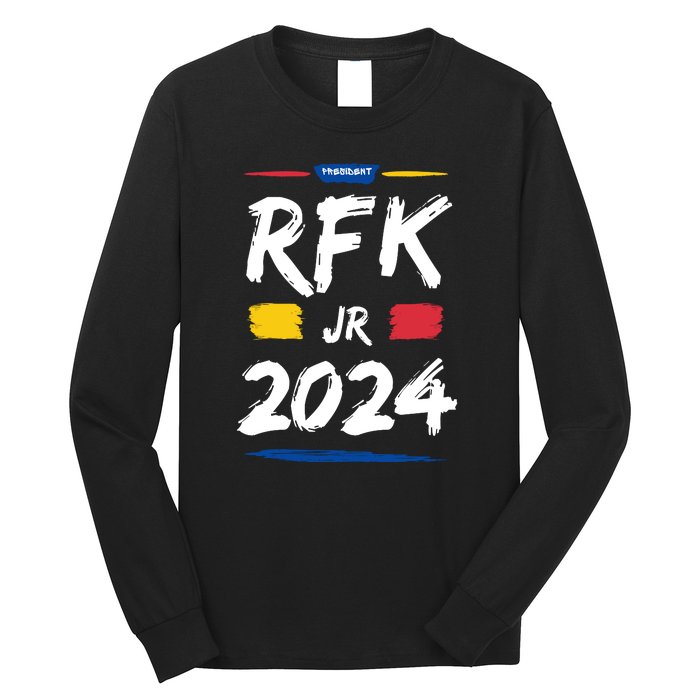 RFK Robert F Kennedy Jr For President 2024 Long Sleeve Shirt