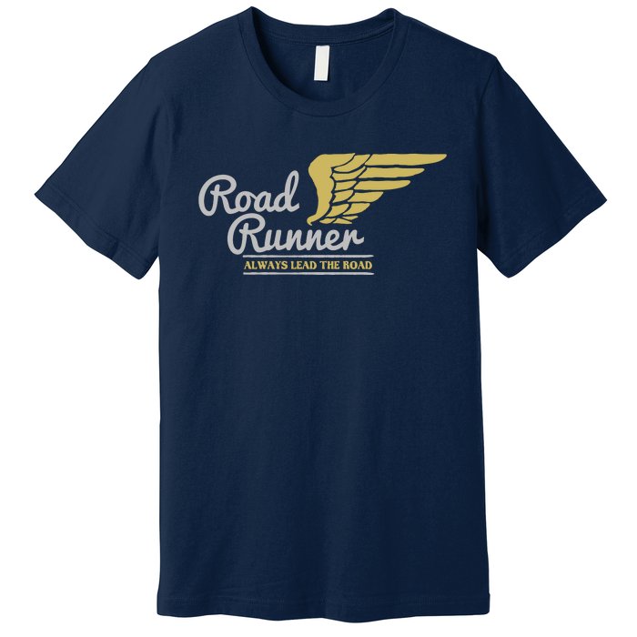 Road Runner Funny Street Speedway Lover Gift Premium T-Shirt