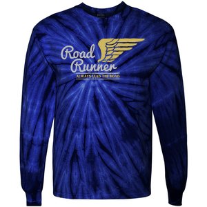 Road Runner Funny Street Speedway Lover Gift Tie-Dye Long Sleeve Shirt