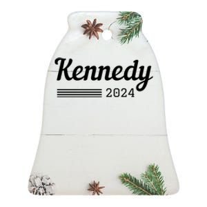 RFK Robert F Kennedy Jr For President 2024 Ceramic Bell Ornament