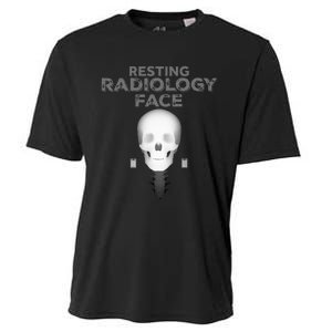 Resting Radiology Face Cooling Performance Crew T-Shirt