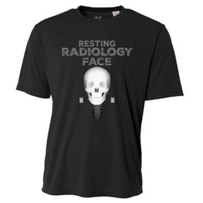 Resting Radiology Face Cooling Performance Crew T-Shirt