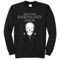 Resting Radiology Face Sweatshirt