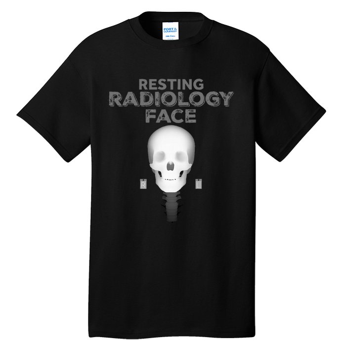 Resting Radiology Face Tall T-Shirt