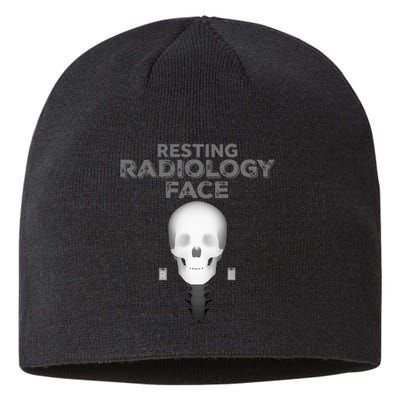 Resting Radiology Face Sustainable Beanie